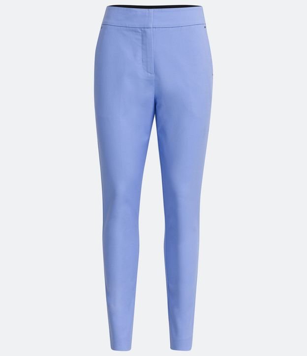 Pantalón Sastrería con Bolsillos Detanteros Sin Estampa 6