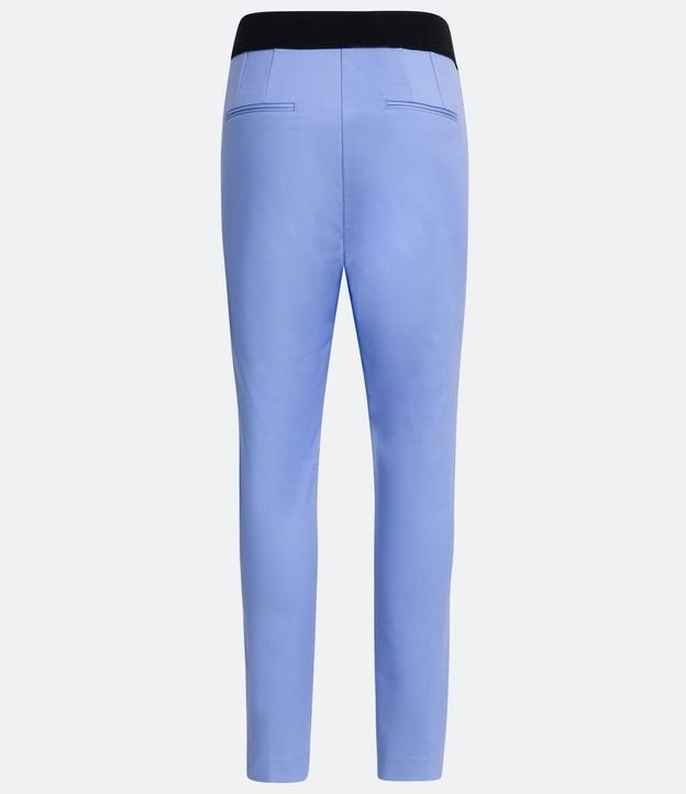 Pantalón Sastrería con Bolsillos Detanteros Sin Estampa 7