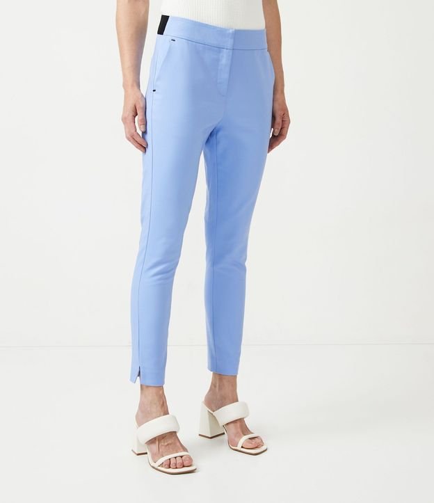 Pantalón Sastrería con Bolsillos Detanteros Sin Estampa 2