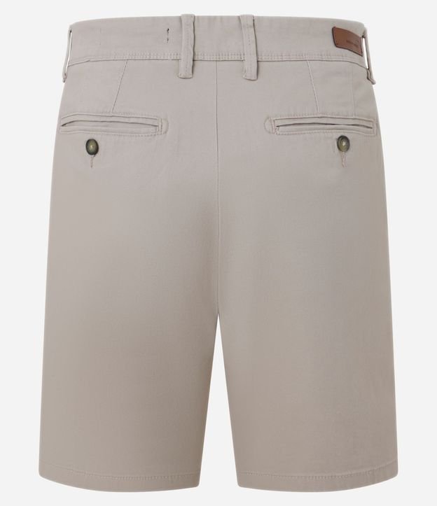 Bermuda Slim en Sarga con Elastano 2