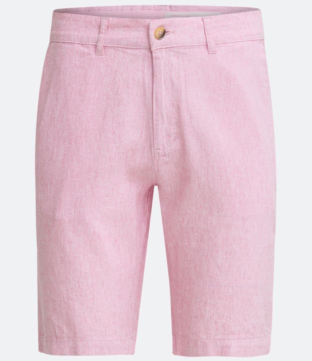 Bermuda Slim Texturizada en Lino con Algodón 6
