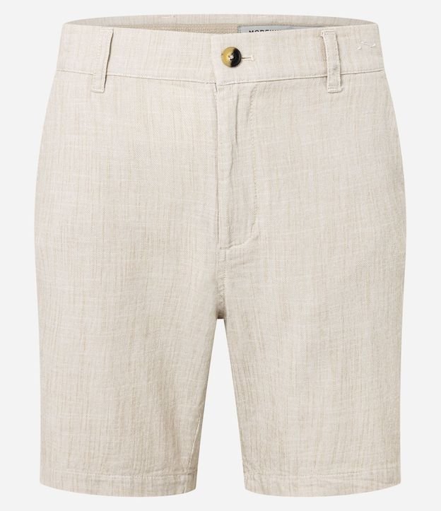 Bermuda Slim Texturizada en Lino con Algodón 6