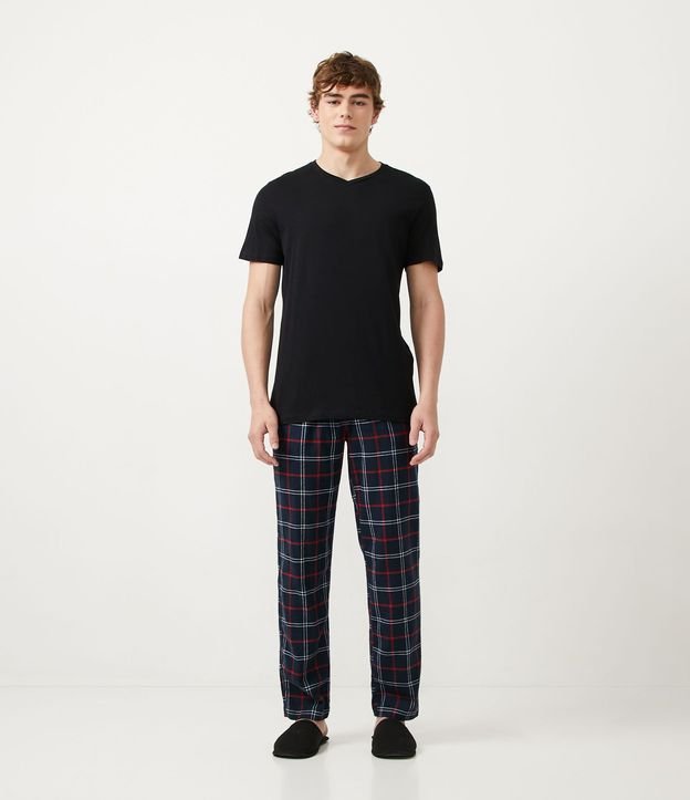 Remera Básica de Pijama en Algodón 2