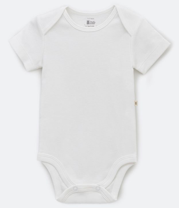 Kit 02 Bodies Infantil en Suedine Básico - Talle RN a 18 meses 3
