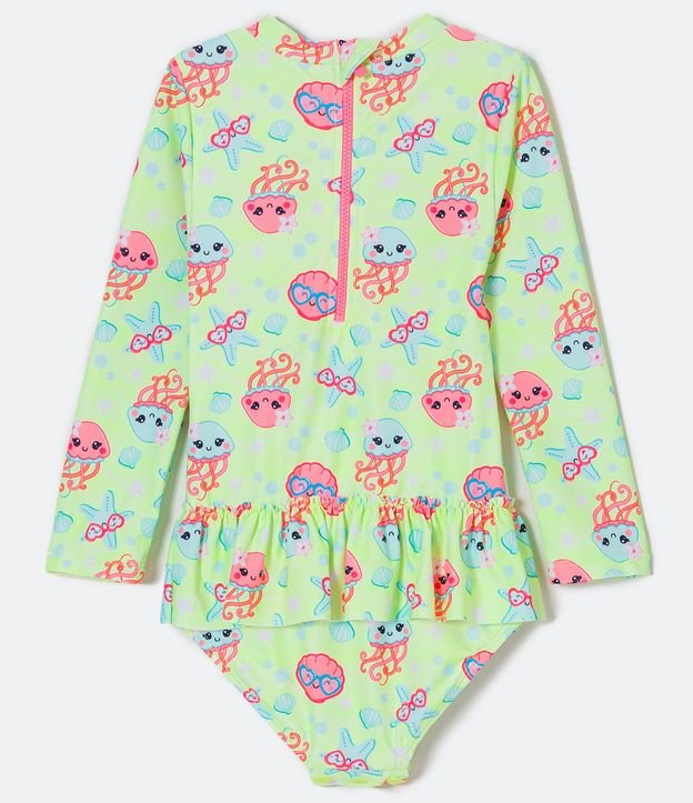 Conjunto Infantil Estampado Animalitos del Mar y Sombrero - Talle 6/12 a 4 años 3