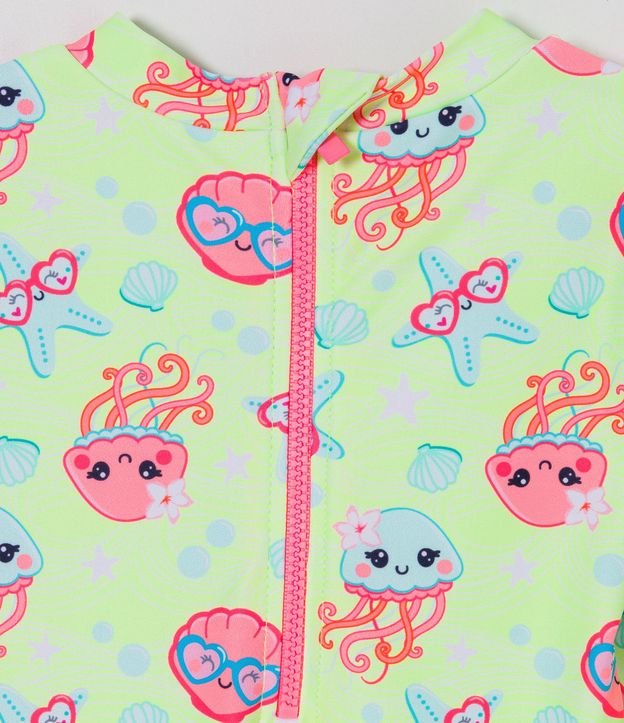 Conjunto Infantil Estampado Animalitos del Mar y Sombrero - Talle 6/12 a 4 años 5