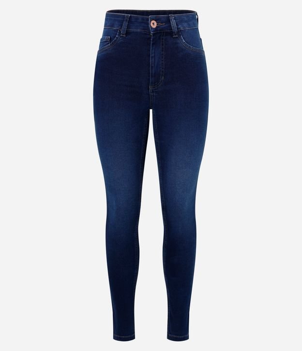 Pantalón Skinny en Jeans con Cintura Alta 5