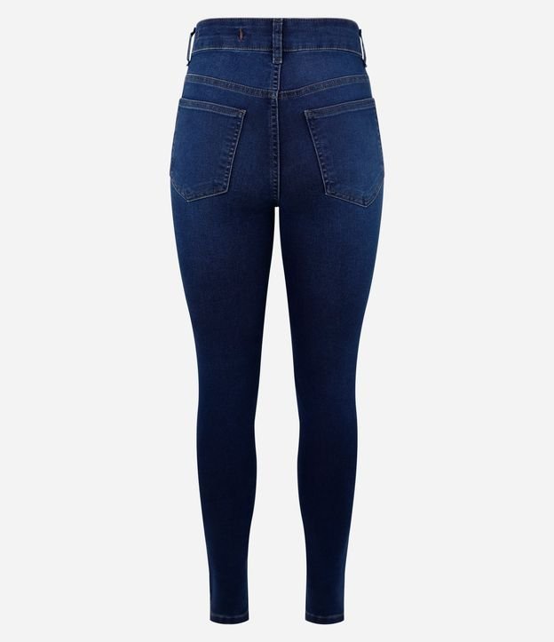 Pantalón Skinny en Jeans con Cintura Alta 7