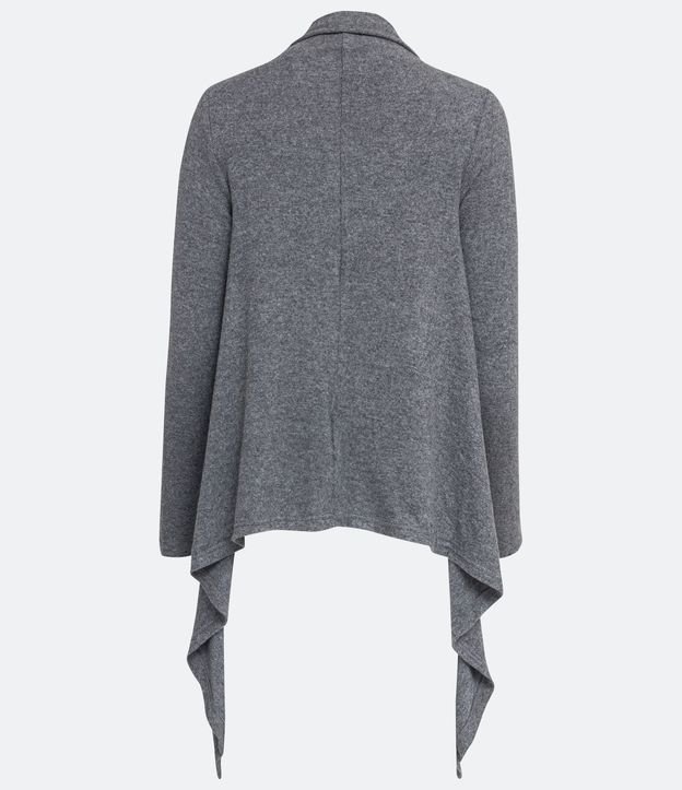 Cardigan en Tejido de Punto con Puntas en la Barra 7