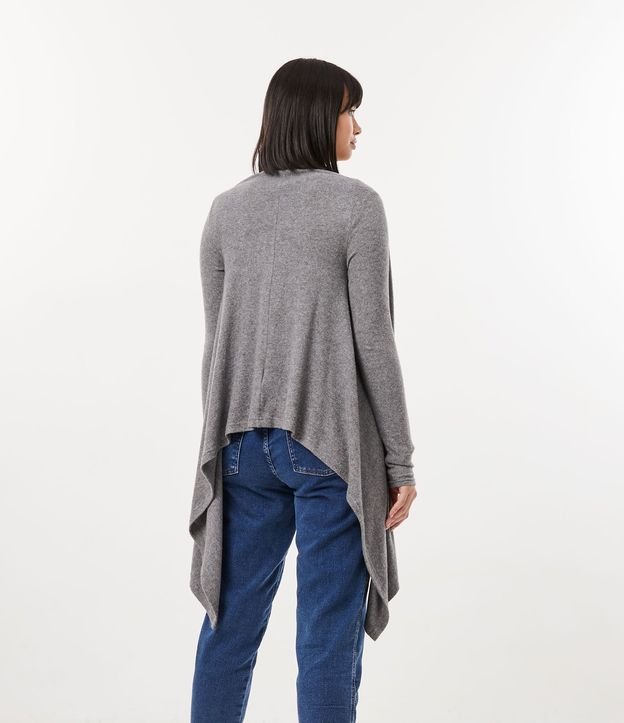 Cardigan en Tejido de Punto con Puntas en la Barra 5