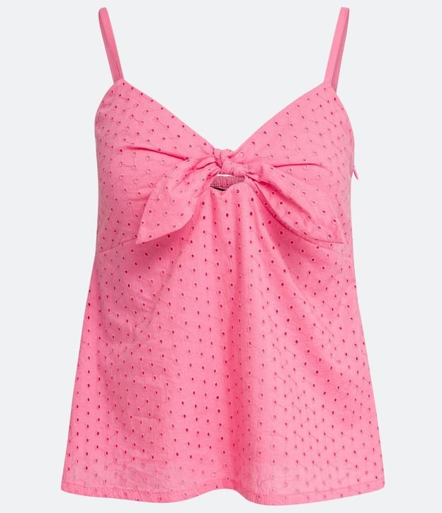 Blusa Musculosa en Laise con Lazo Frontal 6