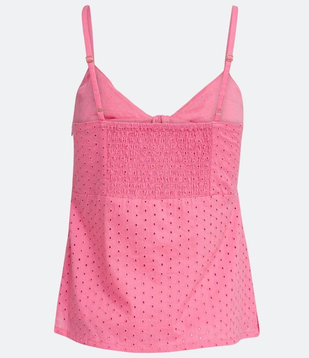 Blusa Musculosa en Laise con Lazo Frontal 7