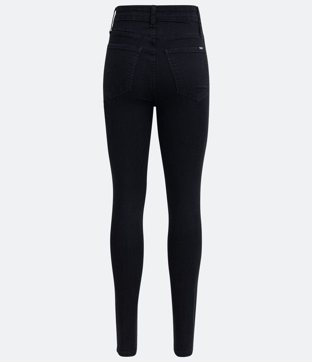 Pantalón Skinny Jeans con Cintura Alta y Bolsillos 8