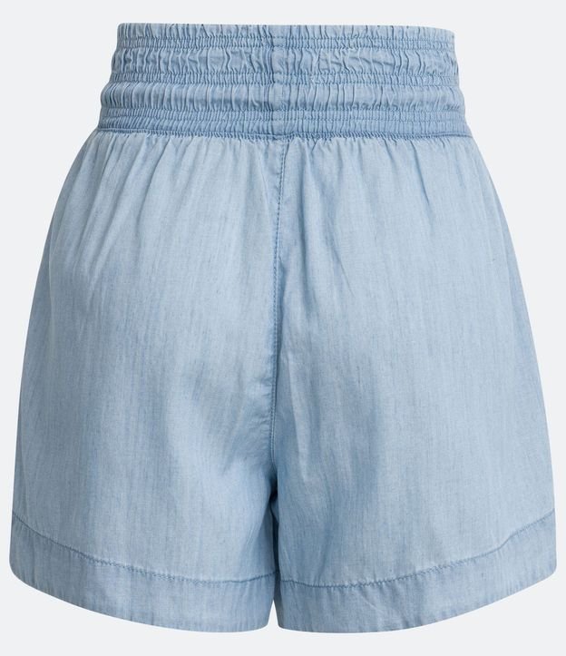 Short Runner en Lyocell con Cintura Elásticas y Bolsillos Aplicados 2