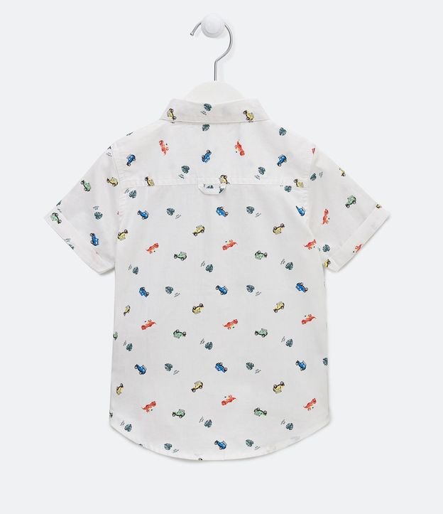 Camisa Infantil Estampado Jeeps - Talle 1 a 5 años 2