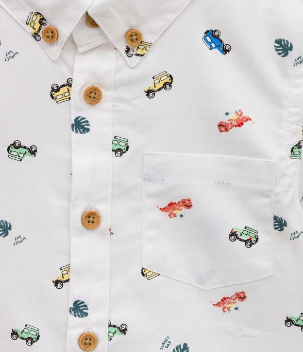 Camisa Infantil Estampado Jeeps - Talle 1 a 5 años 3