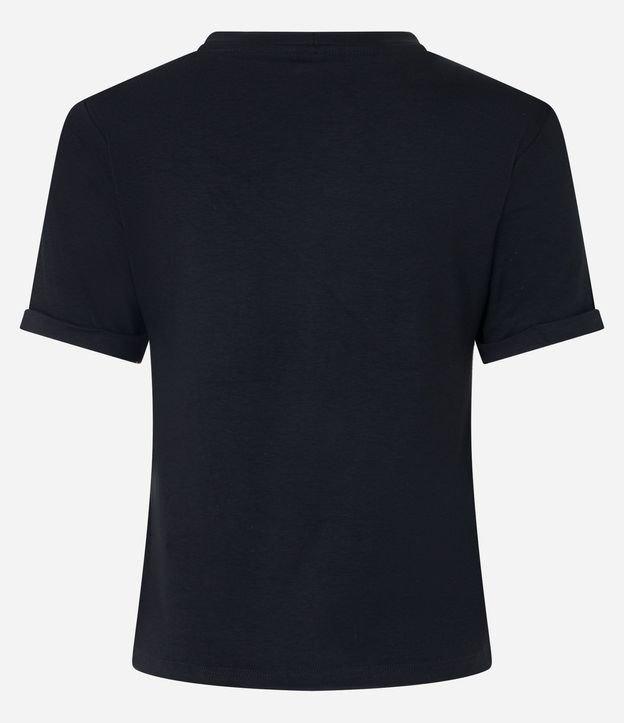 Blusa Básica en Viscosa con Manga Dobrada 7