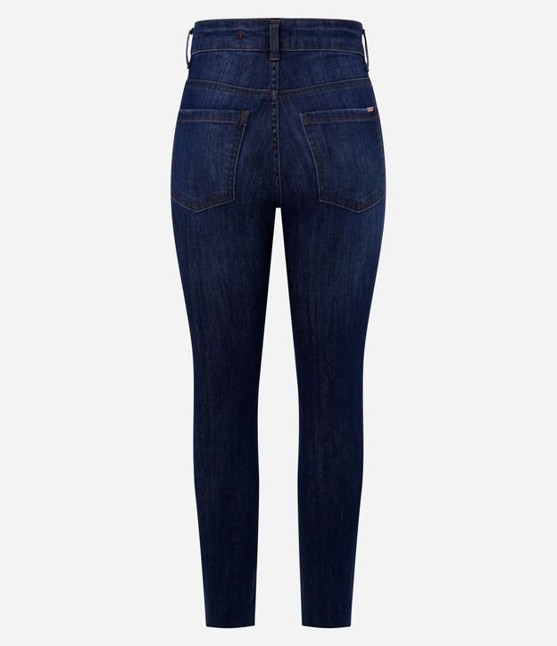 Pantalón Skinny Jeans Lisa con Desgastes y Barra Deshilachada 7