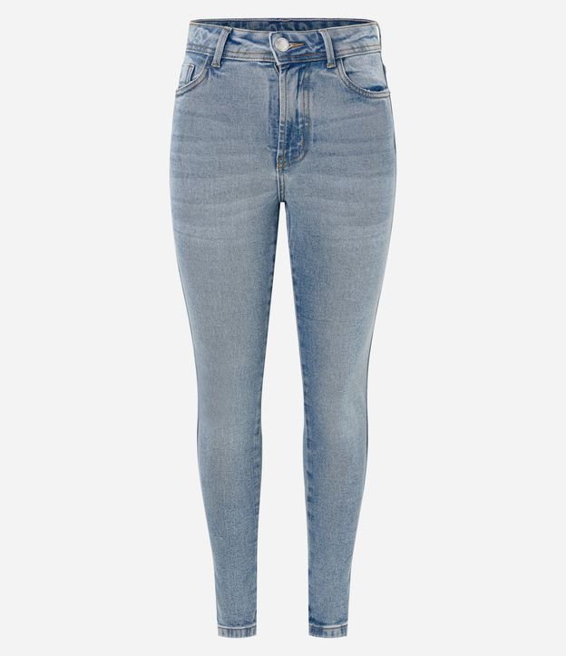 Pantalón Skinny Básica en Jeans con cintura mediana 5
