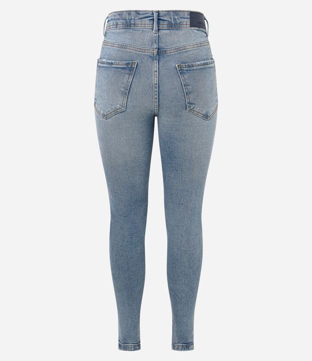 Pantalón Skinny Básica en Jeans con cintura mediana 6
