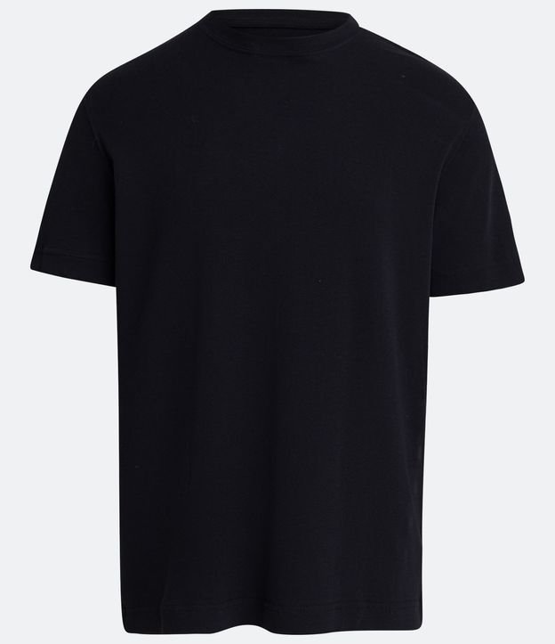 Remera Regular en Algodón Manga Corta 1