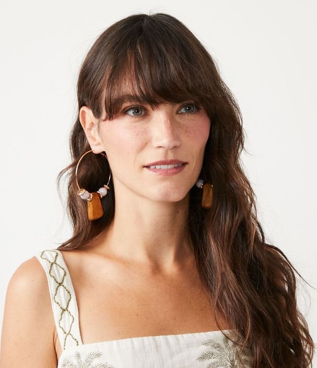 Blusa Musculosa con Tirante Ancho Contrastante y Estampado de Cocotero 4