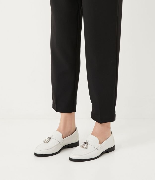 Zapato Mocasin con Tacón Flat y Puntera Redonda 5