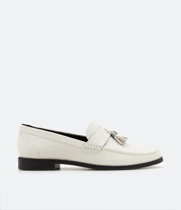 Zapato Mocasin con Tacón Flat y Puntera Redonda