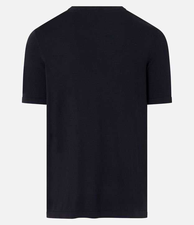 Remera Slim en Viscosa con Manga Corta 3