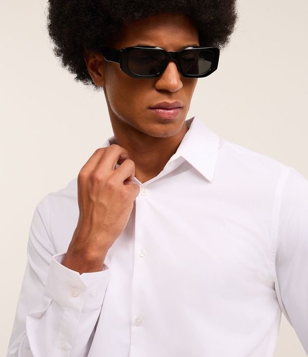 Camisa Slim en Tejido de Bambú Básica 3