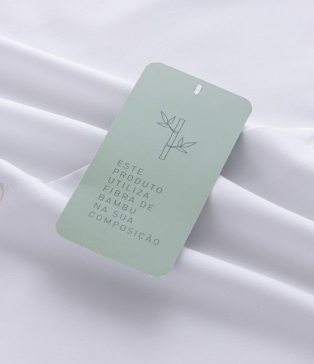 Camisa Slim en Tejido de Bambú Básica 9