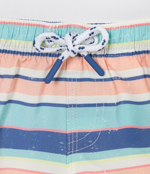 Bermuda Infantil con Rayas en Colores - Talle 0 a 18 meses 3