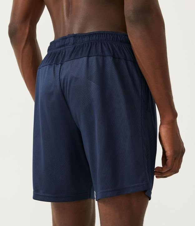 Bermuda Deportiva Dry Fit con Estampa Heat Print 3
