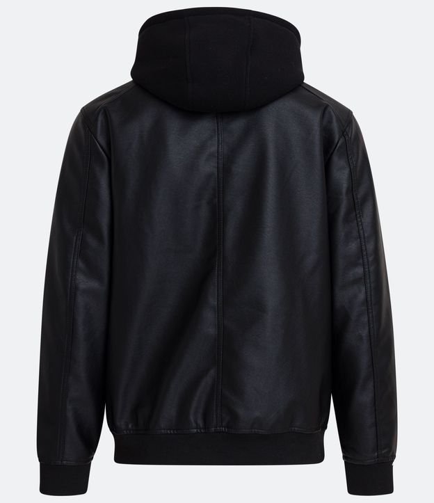 Campera con Capucha y Cierre Frontal
