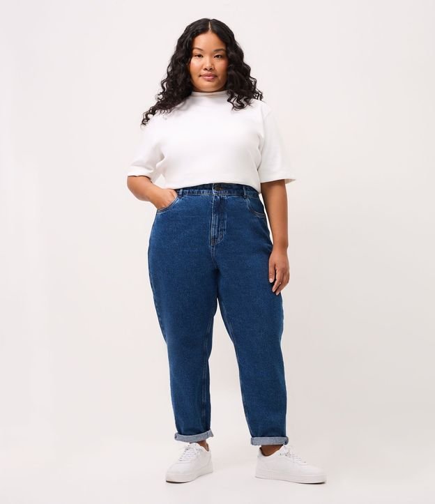 Pantalón Mom en Jeans Curve & Plus Size