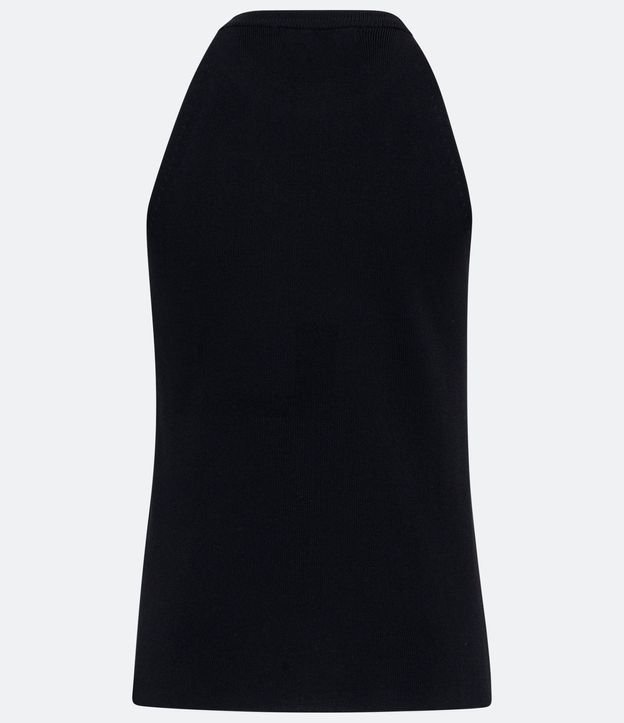Blusa de Punto con Cuello Halter 6
