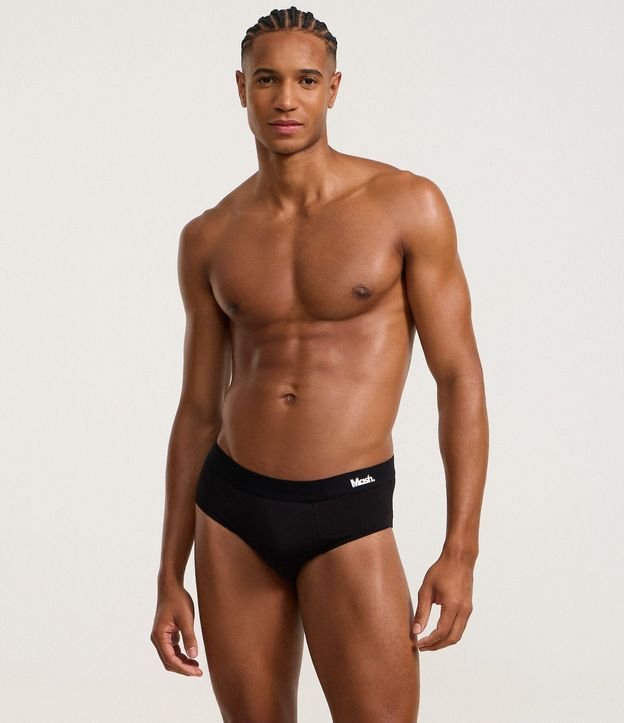 Calzoncillo Slip en Poliamida con Cintura Elástica Mash