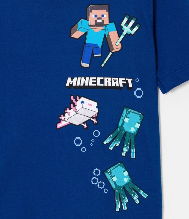 Remera Infantil con Estampa de Minecraft - Talle 5 a 14 años 3