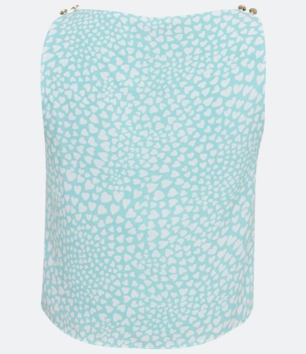 Blusa sin Manga Airflow Corazones con Botones en los Tirantes 2