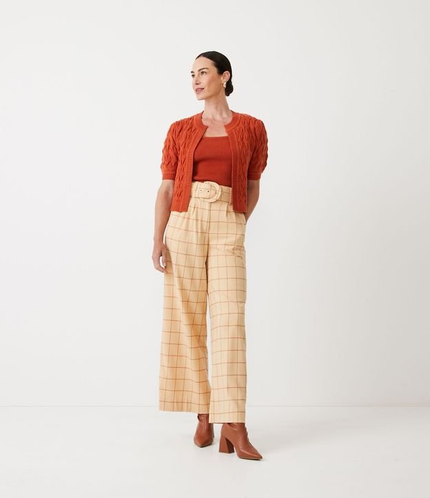 Blusa Corta de Punto con Tirante Fino 2