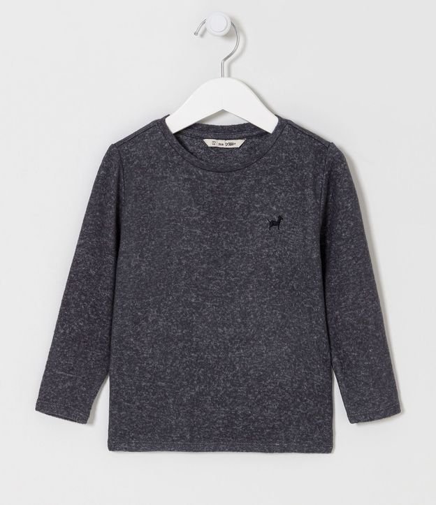 Buzo Infantil en Viscosa con Cuello Redondo - Talle 1 a 4 años