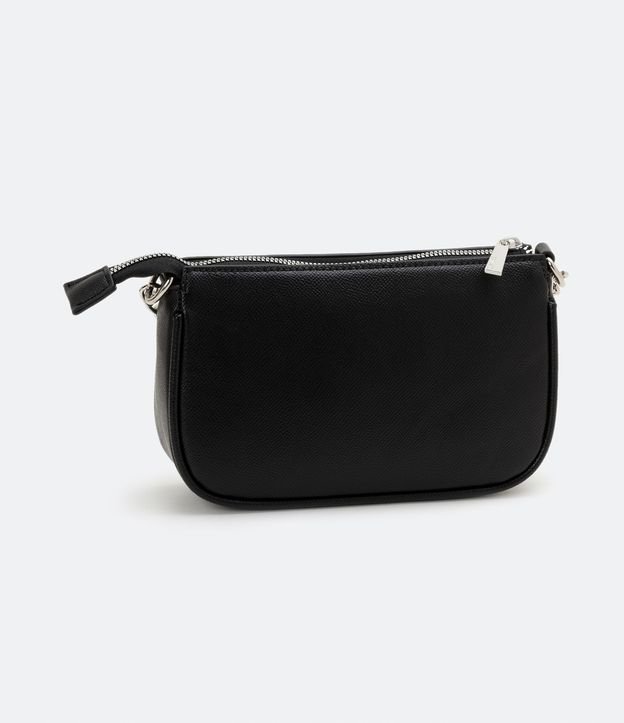 Cartera Transversal Baguette con Correa de Cadena 4