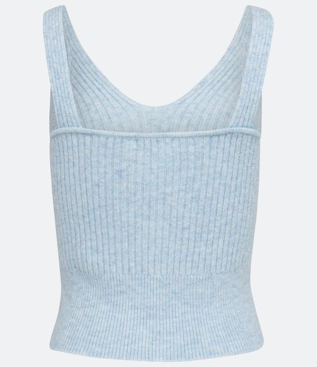 Blusa de Tirantes de Punto con Textura Acanalada 6