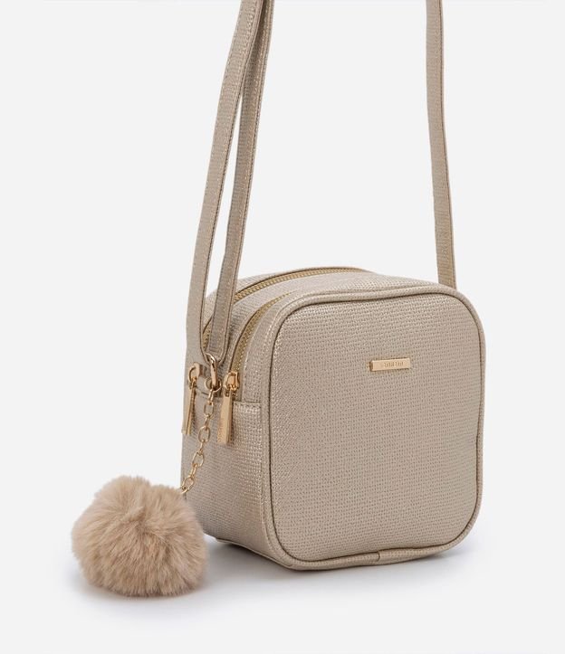Cartera Transversal Floater con Pompón 2