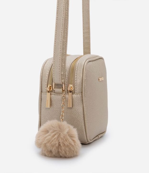 Cartera Transversal Floater con Pompón 6