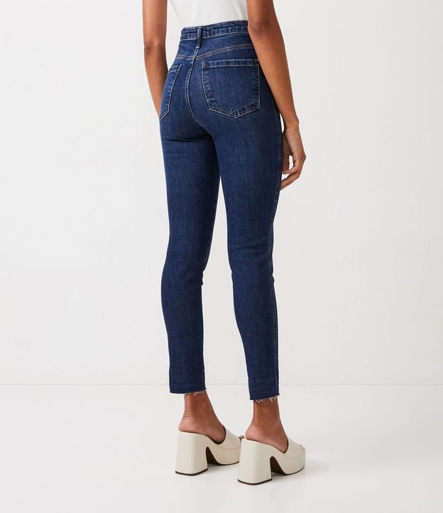 Pantalón Skinny en Jeans con Ruedo Plegado 3