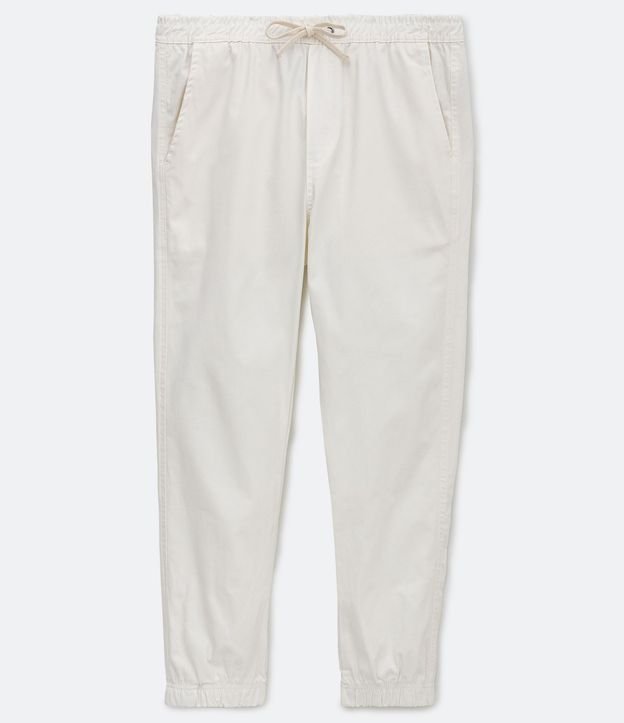 Pantalón Jogger en Sarga 1