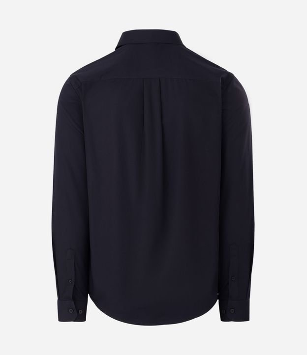 Camisa Slim en Tejido de Bambú Básica 6