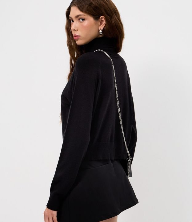 Blusa de Punto con Cuello Alto 4