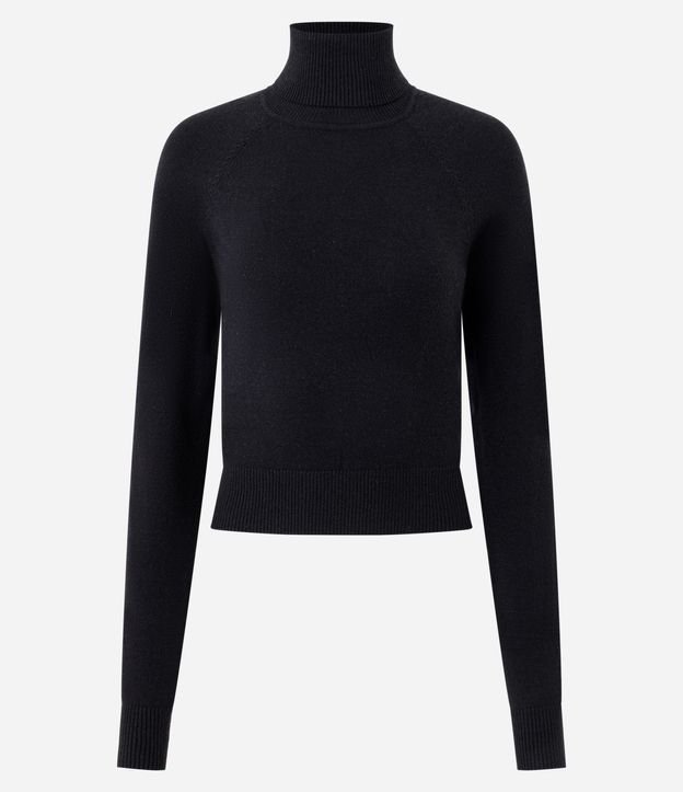 Blusa de Punto con Cuello Alto 5